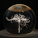GobekUsa Crystal Ball Music Box: Rotating Light Projection, Birthday & Valentine's Day Gift
