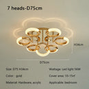 GobekUsa Circle Ring LED Ceiling Light - Modern Minimalist Luxury Acrylic Bedroom Lighting Fixtures