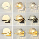 GobekUsa Gold Glass Ball Wall Lamp for Modern Indoor Lighting Décor