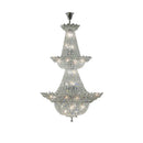 GobekUsa K9 Crystal Gold Ceiling Chandelier - Trendy Chrome Lighting