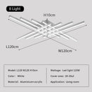 GobekUsa Linear LED Ceiling Lamp for Living Room Bedroom Lighting Fixtures