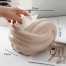 GobekUsa Ceramic Desktop Storage Paper Towel Holder & Tissue Box Organizer
