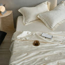 GobekUsa Luxe Lyocell Jacquard Summer Blanket with Mulberry Silk Fill Comforter