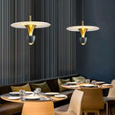 GobekUsa LED Acrylic Pendant Lights for Dining Room, Bar, and Bedside
