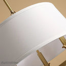 GobekUsa Art Deco Copper Pendant Light for Dining Room, Living Room & Bedroom Lighting