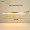 GobekUsa LED Tassel Chandeliers | Waterfall Hanging Pendant Light | Modern Art Decor Lighting