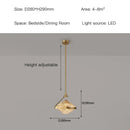 GobekUsa Gold LED Pendant Lamp: Modern Luxury Style for Bedroom, Living Room, Dining Room