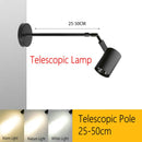GobekUsa LED Telescopic Wall Lamps: Modern Aluminium Sconces for Painting Picture Gallary