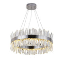 GobekUsa Crystal LED Ring Chandelier for Luxury Decor & Lighting