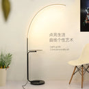 GobekUsa LED Art Floor Lamp Modern Design Black White Gold Living Room Decoration