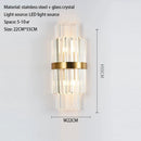 GobekUsa Crystal LED Ring Chandelier | Modern Pendant Light Fixture