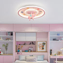 GobekUsa Astronaut LED Ceiling Light for Kids' Room - Blue Cartoon Theme
