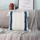 GobekUsa Boho Woven Tassel Tufted Throw Pillow Case for Sofa Bed Chair