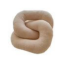 GobekUsa Kids Comfort Knotted Cushion: Handmade & Bendable for Couch, Bed, Car, Office.