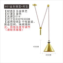 GobekUsa Glass Chandelier: Nordic Minimalist Adjustable LED Decorative Suspension Lamps