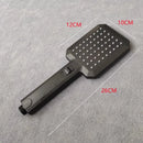 GobekUsa Black High Pressure Handheld Shower Head for Water Saving and Bathroom Rainfall