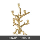 GobekUsa Golden Bough Candelabrum Tree Candlestick Holder for Wedding Decoration