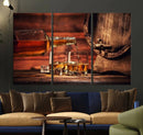 Scotch Whiskey Barrel Cigar Bourbon Wall Art, Scotch Whiskey