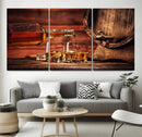 Scotch Whiskey Barrel Cigar Bourbon Wall Art, Scotch Whiskey