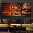 Scotch Whiskey Barrel Cigar Bourbon Wall Art, Scotch Whiskey