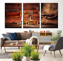 Scotch Whiskey Barrel Cigar Bourbon Wall Art, Scotch Whiskey