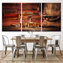 Scotch Whiskey Barrel Cigar Bourbon Wall Art, Scotch Whiskey