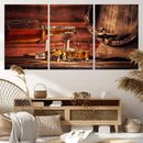 Scotch Whiskey Barrel Cigar Bourbon Wall Art, Scotch Whiskey