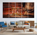 Scotch Whiskey Barrel Cigar Bourbon Wall Art, Scotch Whiskey