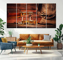 Scotch Whiskey Barrel Cigar Bourbon Wall Art, Scotch Whiskey