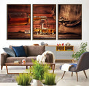 Scotch Whiskey Barrel Cigar Bourbon Wall Art, Scotch Whiskey