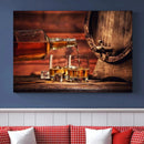 Scotch Whiskey Barrel Cigar Bourbon Wall Art, Scotch Whiskey