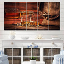 Scotch Whiskey Barrel Cigar Bourbon Wall Art, Scotch Whiskey