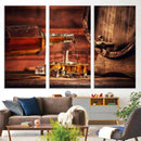 Scotch Whiskey Barrel Cigar Bourbon Wall Art, Scotch Whiskey