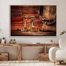 Scotch Whiskey Barrel Cigar Bourbon Wall Art, Scotch Whiskey