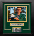 Scottie Scheffler 2024 Masters Trophy 8" x 10" Framed Golf Photo with Engraved Autograph by Dynasty Sports & Framing