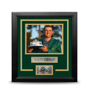 Scottie Scheffler 2024 Masters Trophy 8" x 10" Framed Golf Photo with Engraved Autograph by Dynasty Sports & Framing