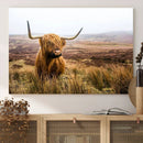 Scottish Highland Cow Cattle Art Print Farmhouse Wall Art