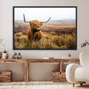 Scottish Highland Cow Cattle Art Print Farmhouse Wall Art