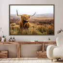 Scottish Highland Cow Cattle Art Print Farmhouse Wall Art
