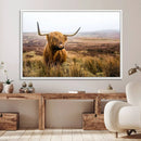 Scottish Highland Cow Cattle Art Print Farmhouse Wall Art