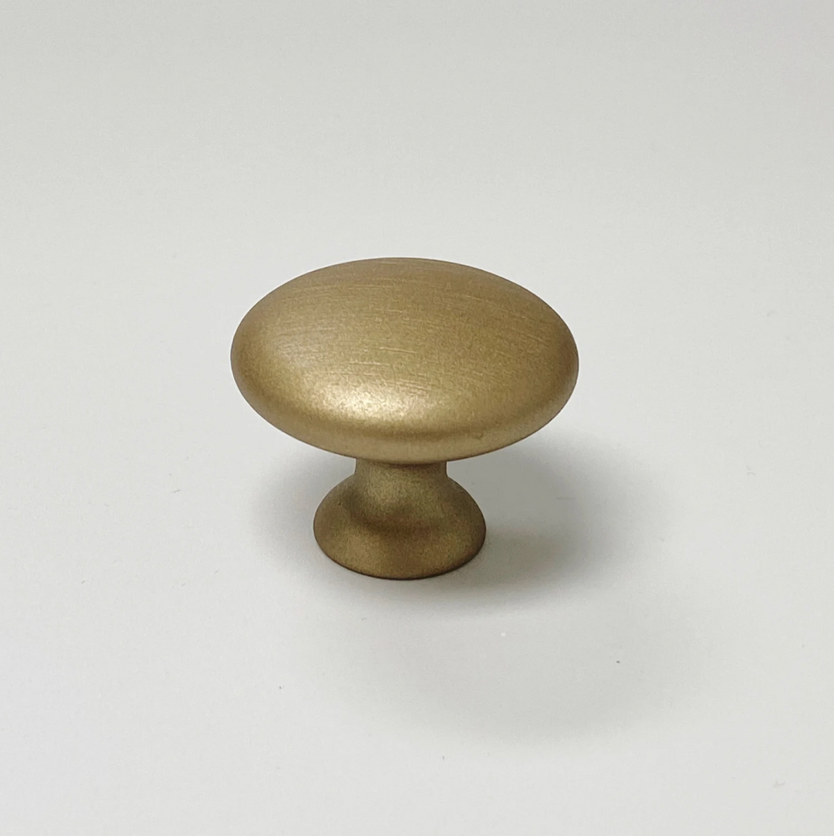 Round "Capri" Brushed Gold Cup Drawer Pull, Ring Pull or Cabinet Knob, photo 4 of 9