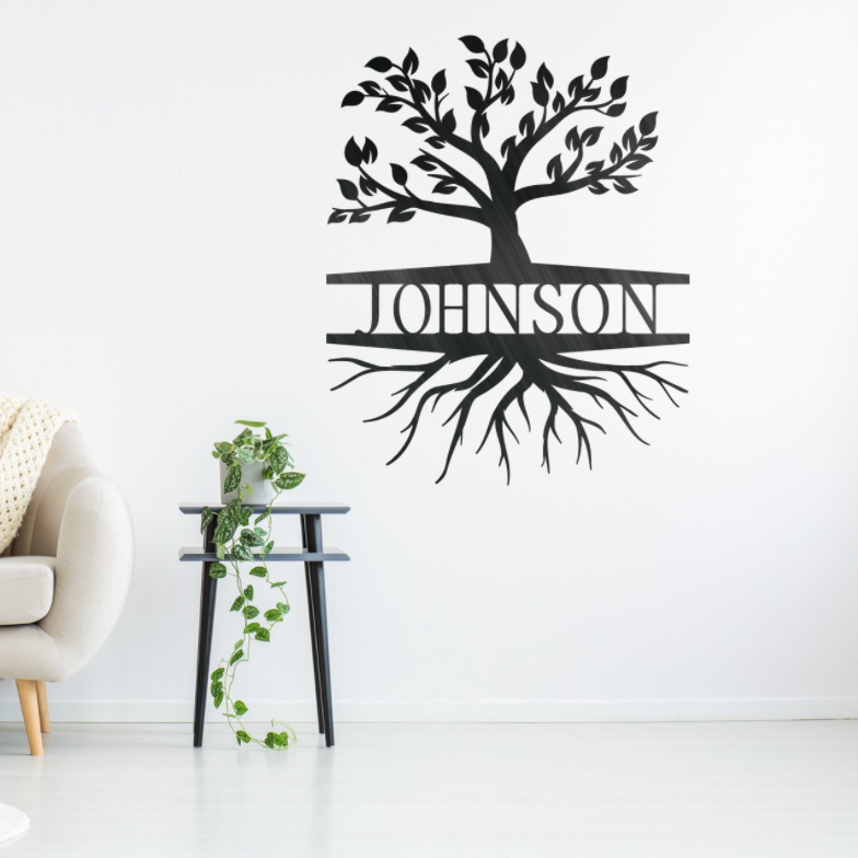 Tree Roots Monogram