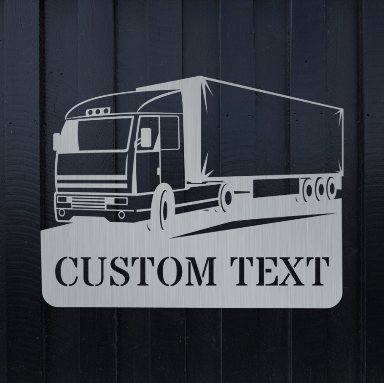 Cabover Semi Monogram