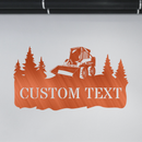 Skid Steer Tree Monogram