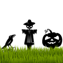 Halloween Yard Stakes (3 Pack) by ZanVos