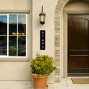 Vertical Address Monogram