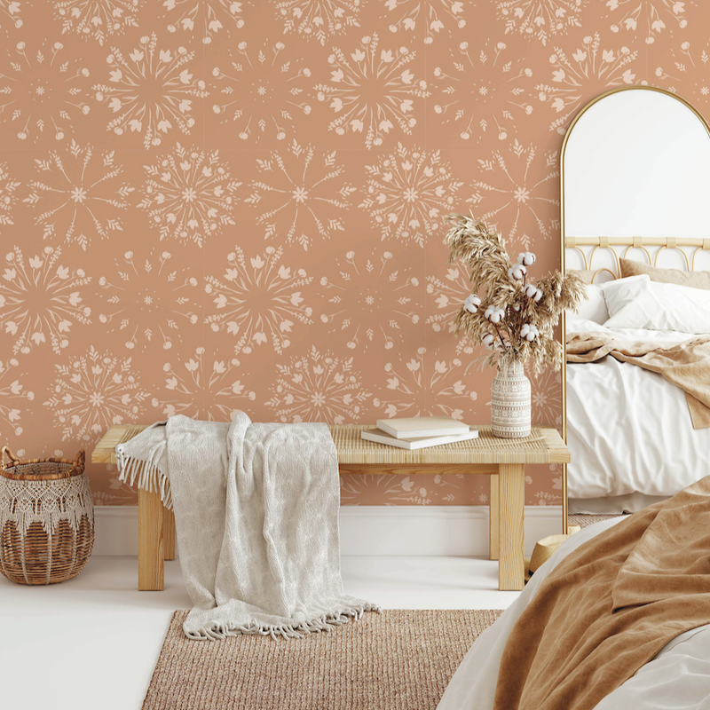 Stella Wallpaper by Hufton Studio