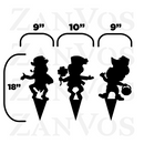 Leprachaun Gnomes (3 Pack) by ZanVos