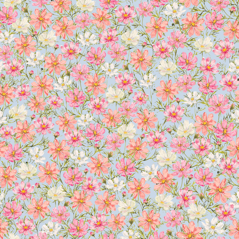 Zinnia Wallpaper by Ela Spurden