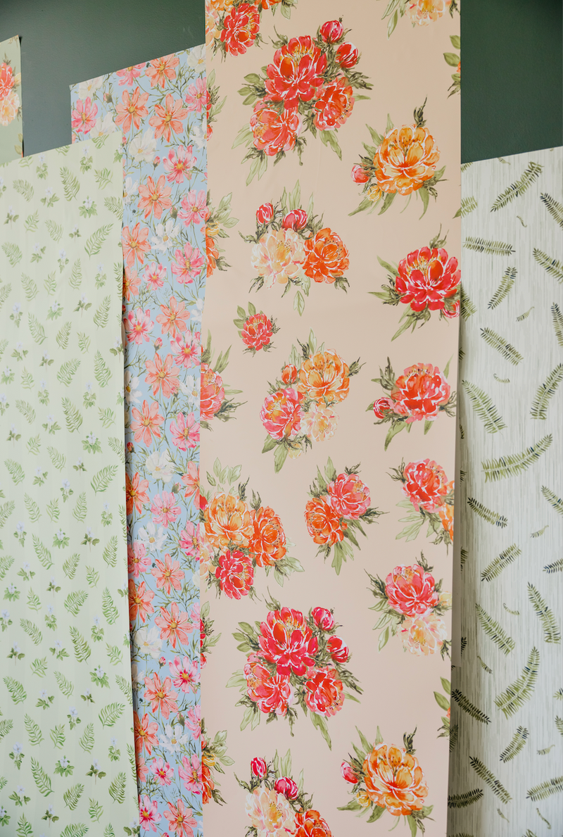 Lily Wallpaper by Ela Spurden